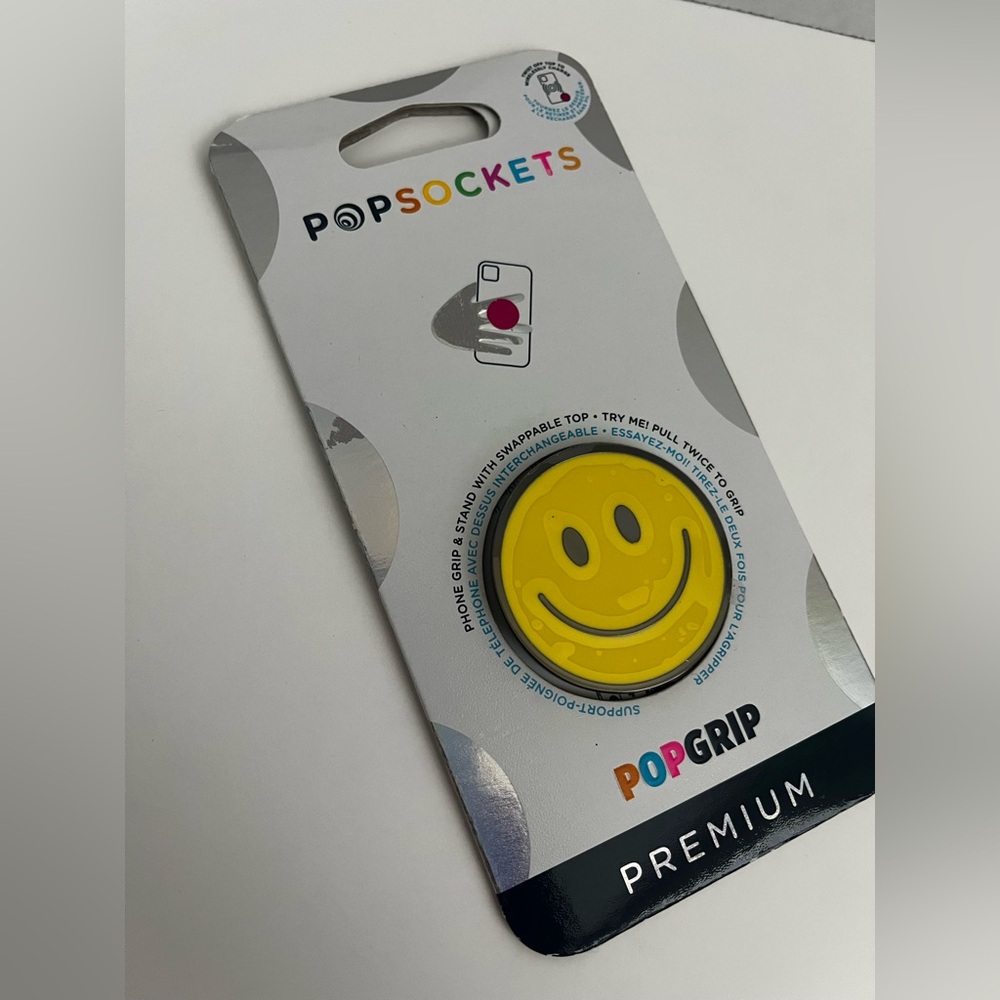 PopSocket PopGrip Premium Yellow - Picture 2 of 3